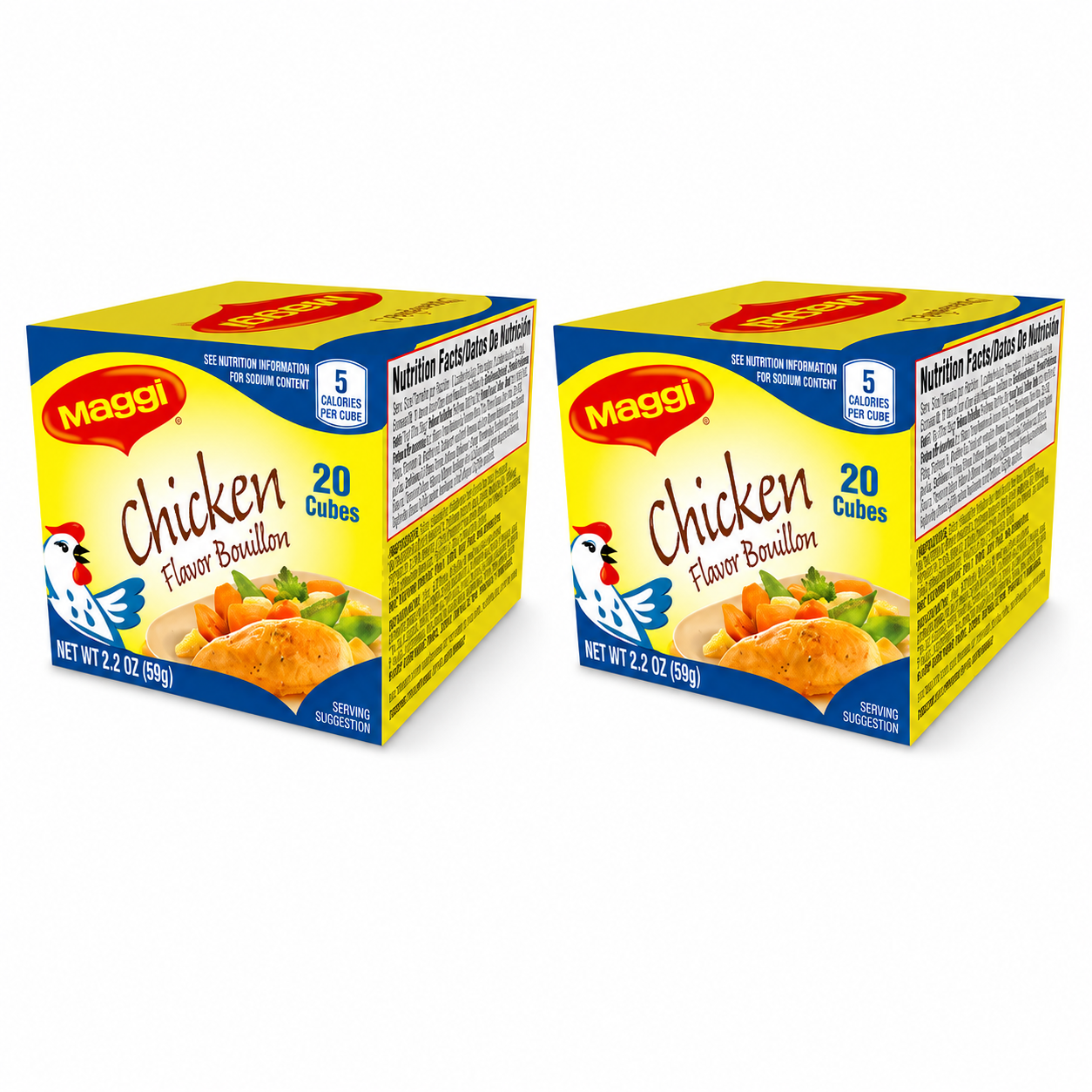 Maggi Chicken Bouillon Cubes 20ct