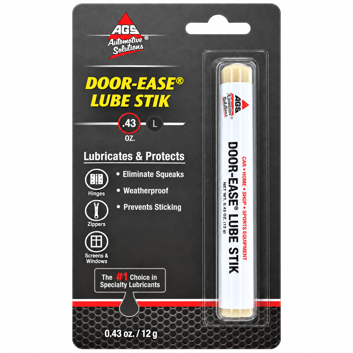AGS DE-2 Door Ease Lube Stick AGS