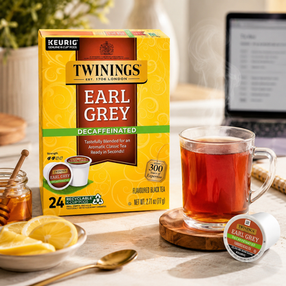 Twinings Earl Grey Decaf Tea Keurig K-Cups