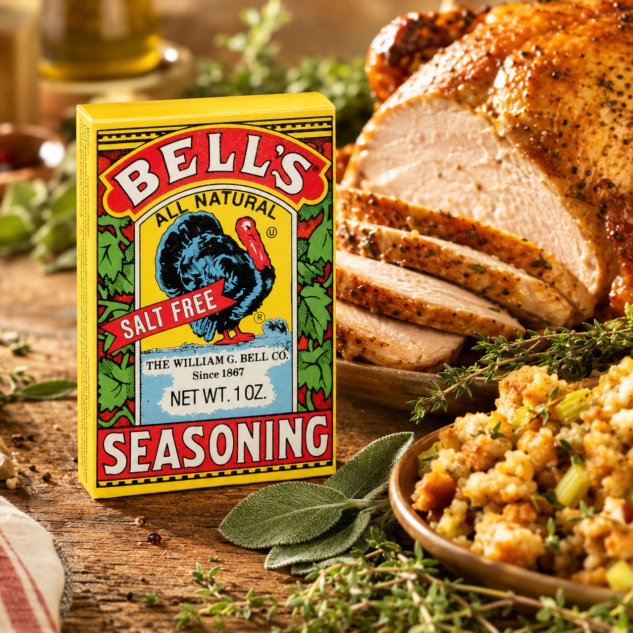 Bells Bell'S Poultry Seasoning 1-Ounce Boxes (Pack of 6)