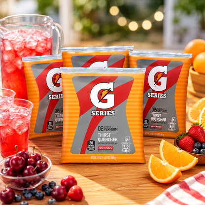 Gatorade Powder Pouch Fruit Punch 84 oz