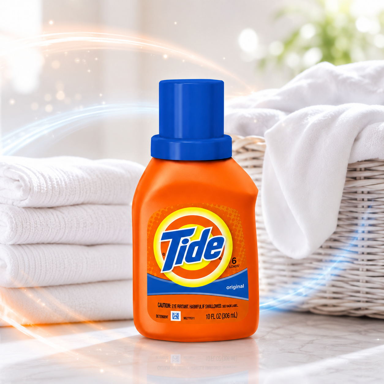 Tide Liquid Laundry Detergent, Original Scent, Travel Size 10oz (Pack of 3)