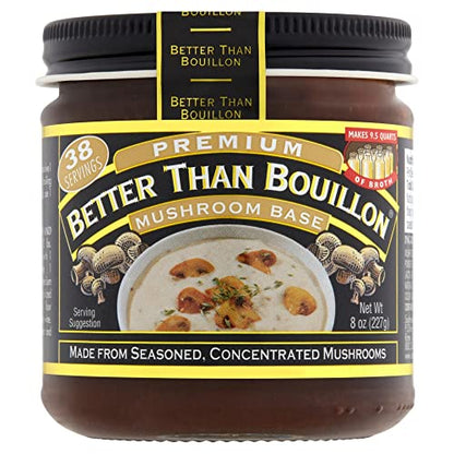 Better Than Bouillon Mushroom Base, Made from Seasoned & Concentrated Better Than Bouillon