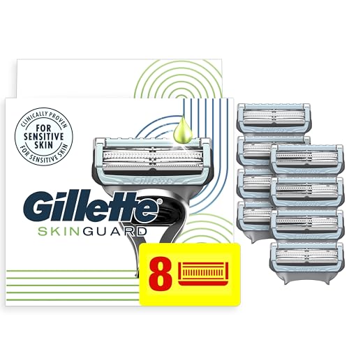 Gillette SkinGuard Razor Blade Refills for Men, 2 Blade Cartridge, SkinGuard Gillette