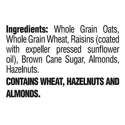 Alpen Muesli Original Cereal, Heart Healthy Cereal with Wheat Flakes, Rolled Oats, Nuts and Raisins, Non-GMO Project Verified, 14 OZ Box (Pack of 6)