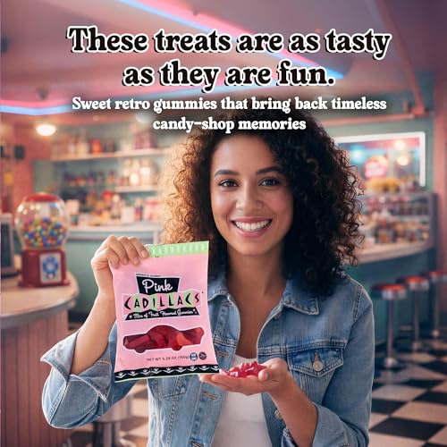 Gerrit's Gummy Pink Cadillacs, 5.2 Ounces