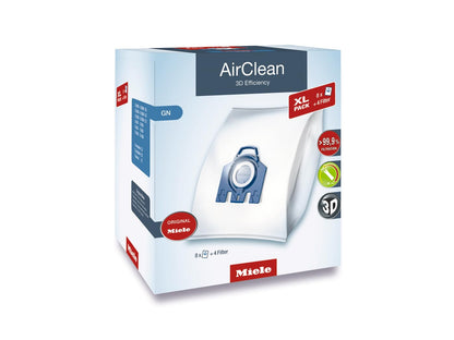 Miele GN Vacuum Cleaner Bags, XL-Pack for Select Canister Vacuums Miele