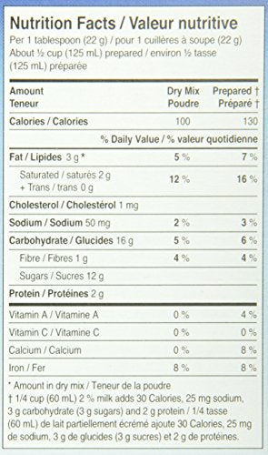 Dr. Oetker Milk Chocolate Mousse Mix 3.1 Ounce (Pack of 6)
