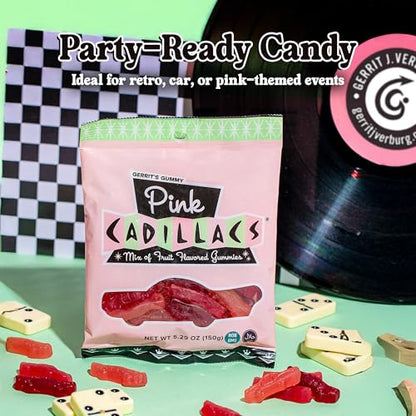 Gerrit's Gummy Pink Cadillacs, 5.2 Ounces