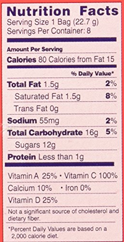 Welch's Strawberry Fruit'n Yogurt Snacks 8 Pouches (Pack of 2)