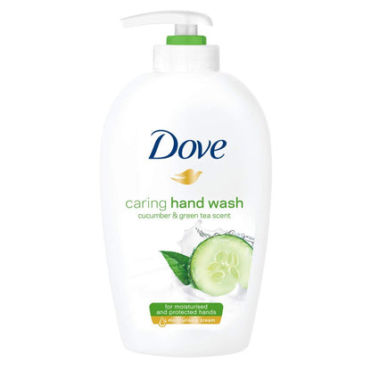 Dove Caring Hand Wash Cucumber & Green Tea Scent 8.45 Oz