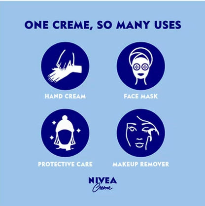 NIVEA Cream Metal Tin 250ml (Pack of 2)