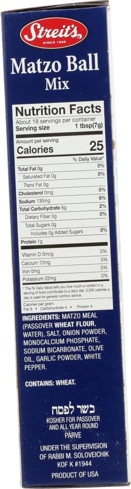 Streit's Matzo Ball Mix 4.5 Ounce Units