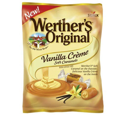 Werther's Original Vanilla Creme Soft Caramels (Pack of 6) Werther's Original