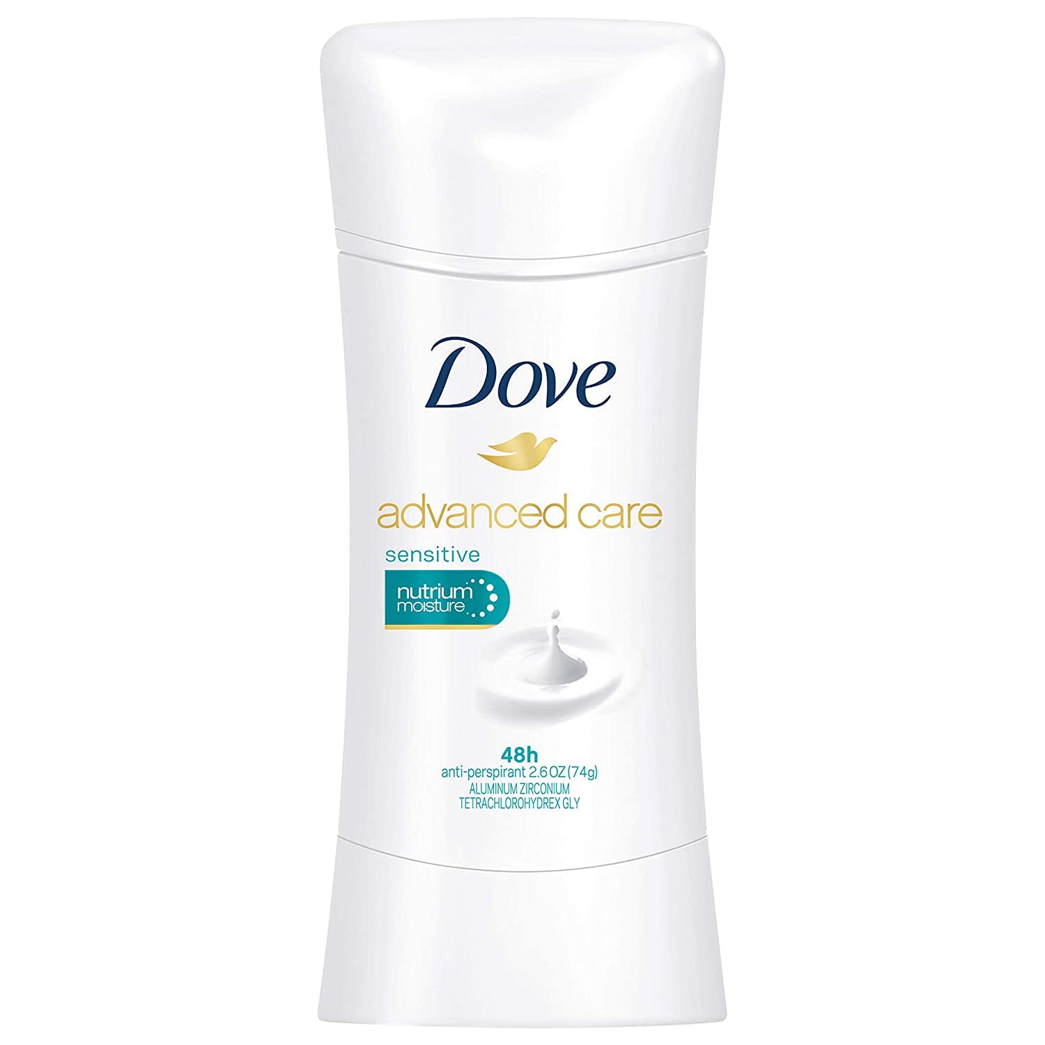 Dove Advanced Care Antiperspirant Deodorant Sensitive 2.6 Oz