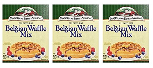 Maple Grove Farms All Natural Belgian Waffle Mix, 24 oz (Pack of 3) Maple Grove Farms