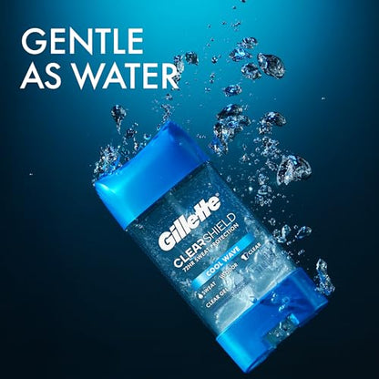 Gillette Anti-perspirant/deodorant Clear Gel (Pack of 6)