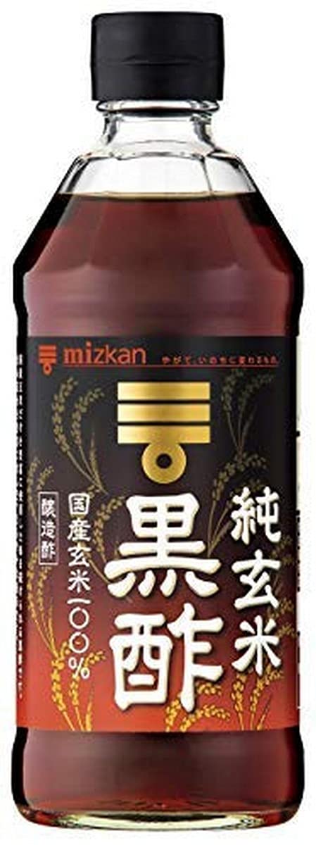 mizkan Pure Brown Rice Black Vinegar Domestic Brown Rice 100% 500ml