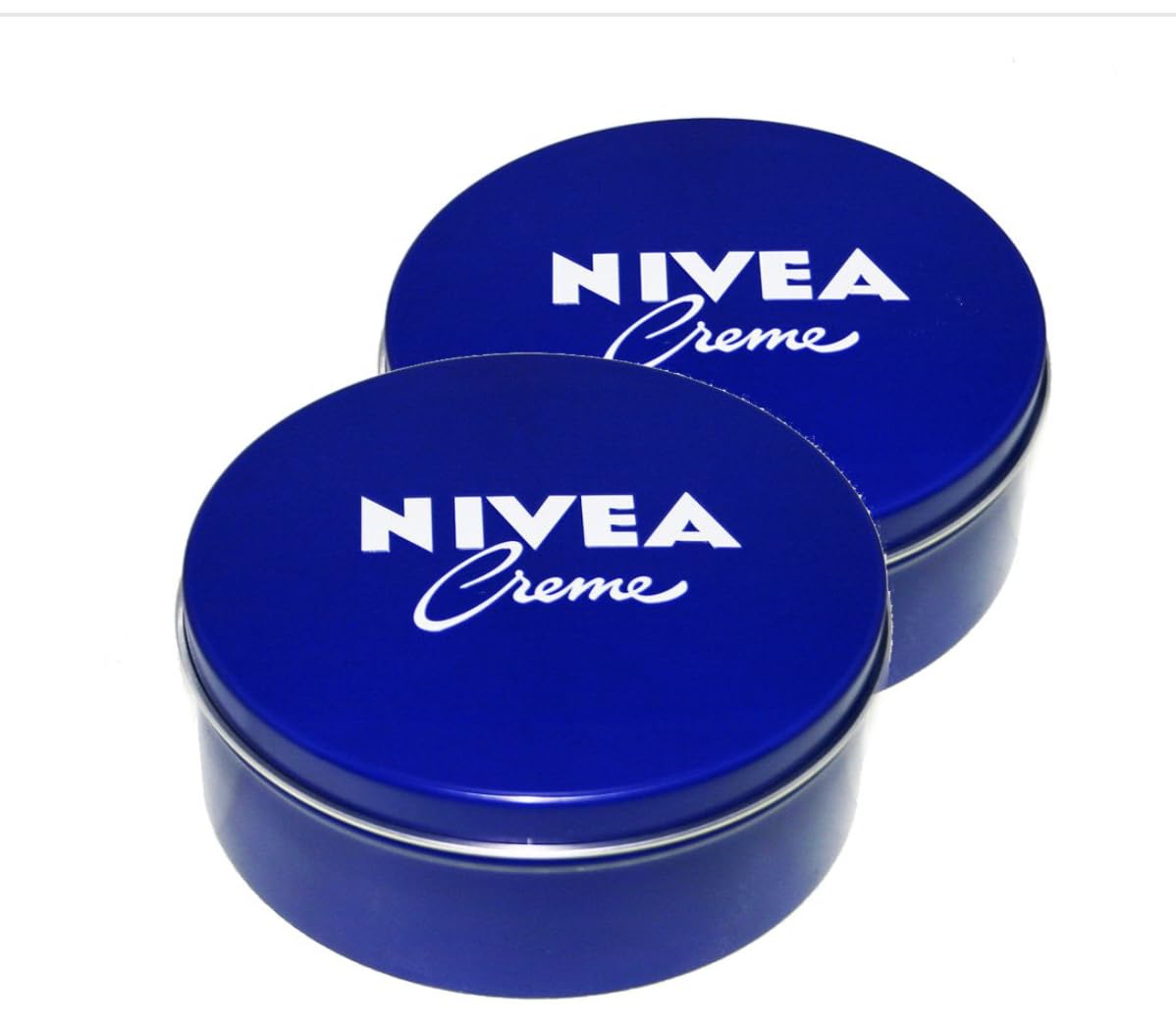 NIVEA Cream Metal Tin 250ml (Pack of 2)
