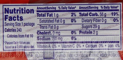 TWIZZLERS Twists, Strawberry Flavored Licorice Candy, Halloween Candy, 2.5 Ounce Packet (Pack of 36)