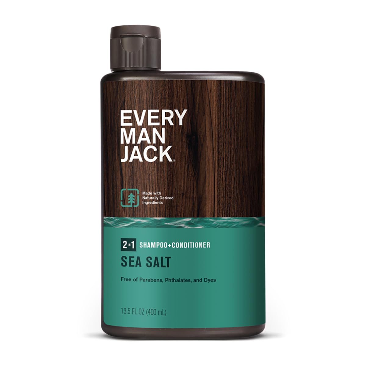 Every Man Jack, Shampoo 2 In 1 Sea Salt, 13.5 Fl Oz