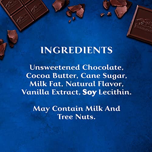GHIRARDELLI INTENSE DARK Chocolate Bar, 86% Cacao, 3.17 Oz Bar (Pack of 12)