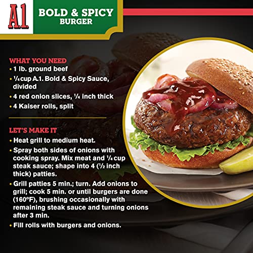 A.1. Bold & Spicy Sauce with Tabasco 10 oz