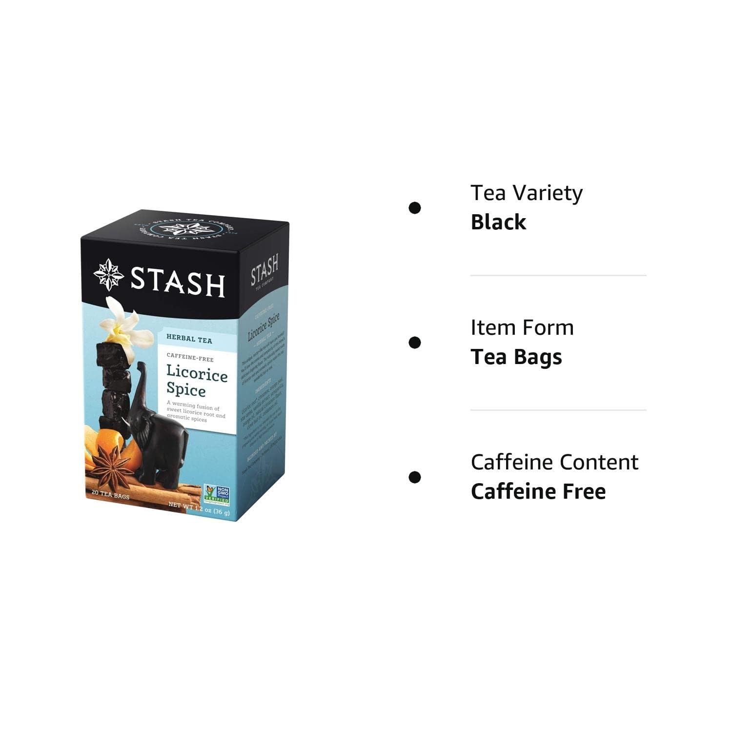 Stash Tea Licorice Spice 6 Units / 20 bag