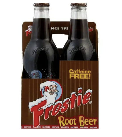 Frostie Soda 12 oz Glass Bottles (Root Beer, 4) Frostie