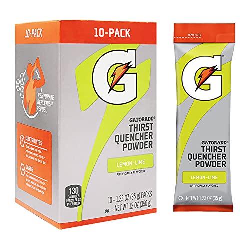 The Gatorade Company Thirst Quencher Powder, 1.23 oz Packets (Pack of 10) Gatorade