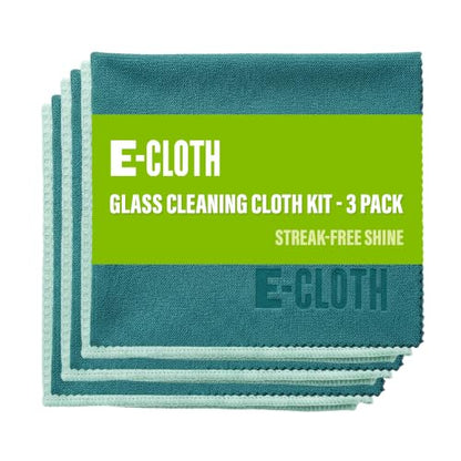 E-Cloth Window and Glass Cleaner Kit, Just Add Water - 3 Kits E-Cloth
