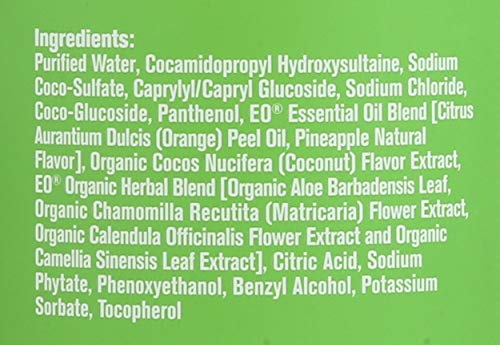 Everyone 3-in-1 Kids Soap Body Wash Bubble Bath Shampoo 32 Ounce Tropical Coconut for Toddlers Tweens and Teens