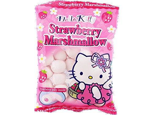 Hello Kitty Strawberry Marshmallow Japanese Candy Snacks