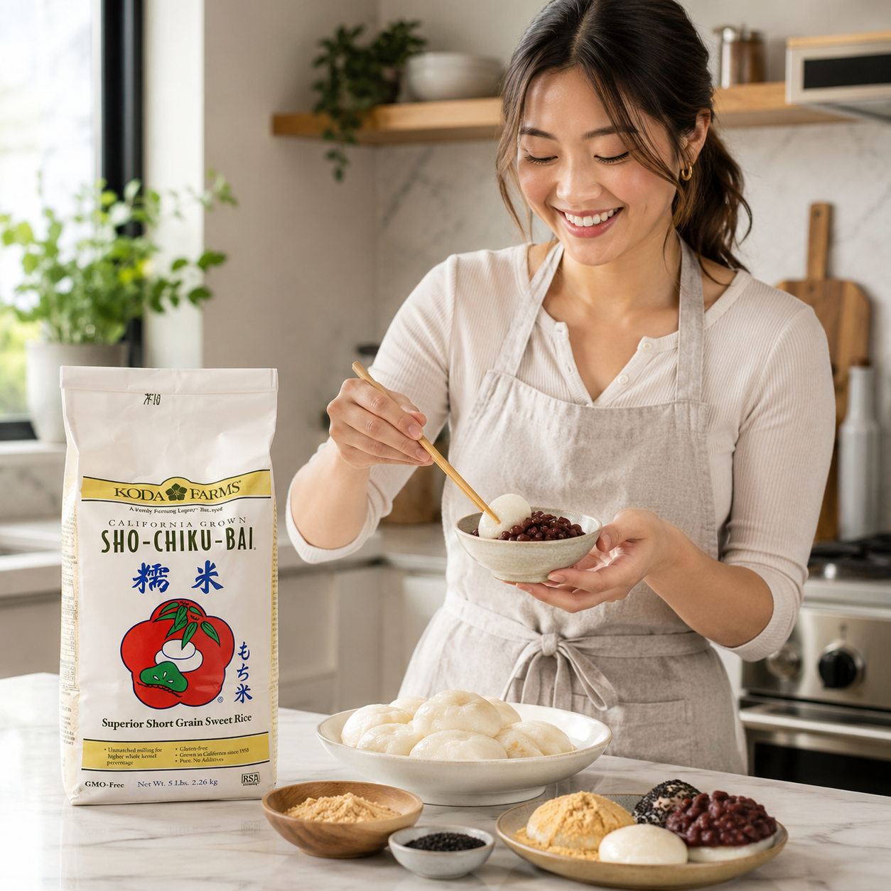 Sho Chiku Bai Sweet Rice, 5 Pound