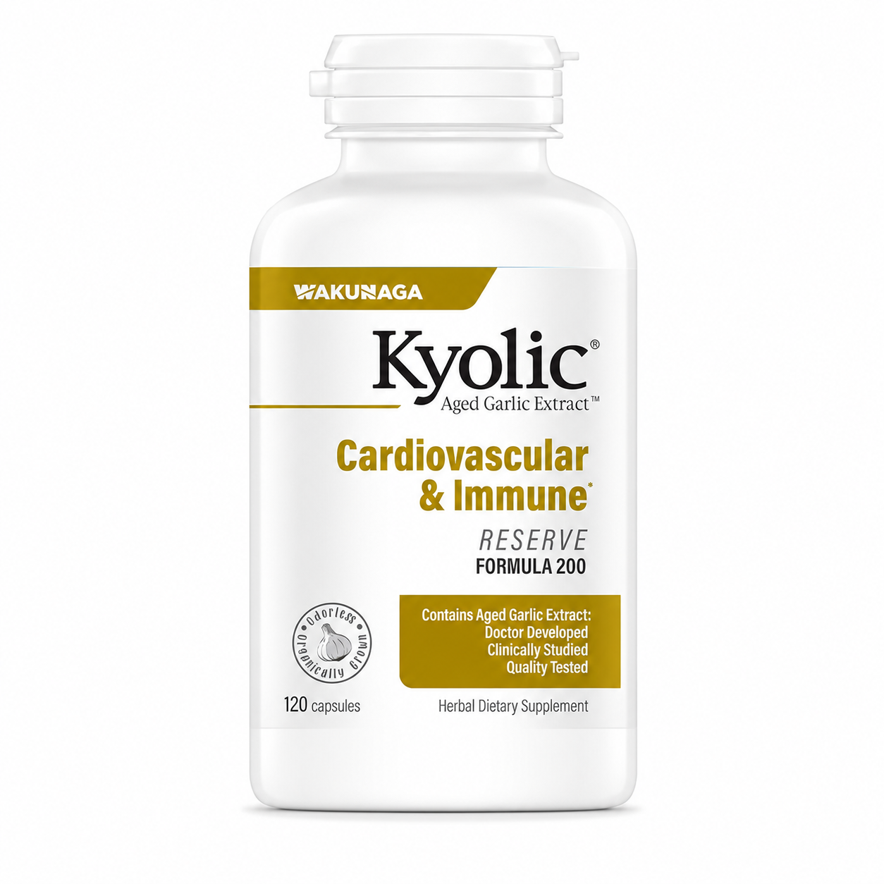 Kyolic Reserve Aged Garlic Extract 120 caps