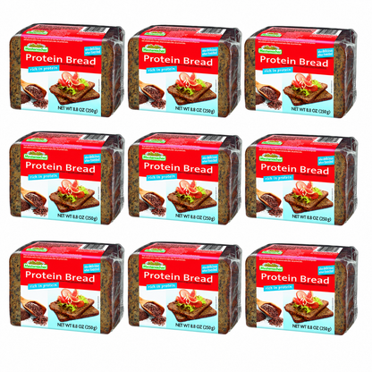 Mestemacher Protein Bread, 8.8 Ounce (Pack of 9)