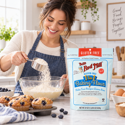 Bob's Red Mill Gluten Free 1-to-1 Baking Flour, 22 oz (623 g) Bob's Red Mill