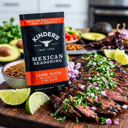 Kinder's, Carne Asada Mexican Seasoning, 1 oz Kinder's