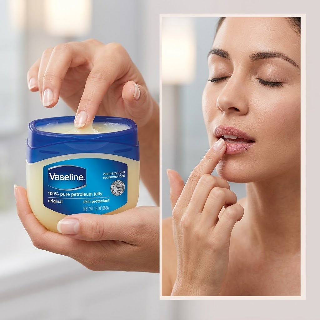 Vaseline Original Petroleum Jelly 13 oz - Hypoallergenic Moisturizer for Dry Vaseline