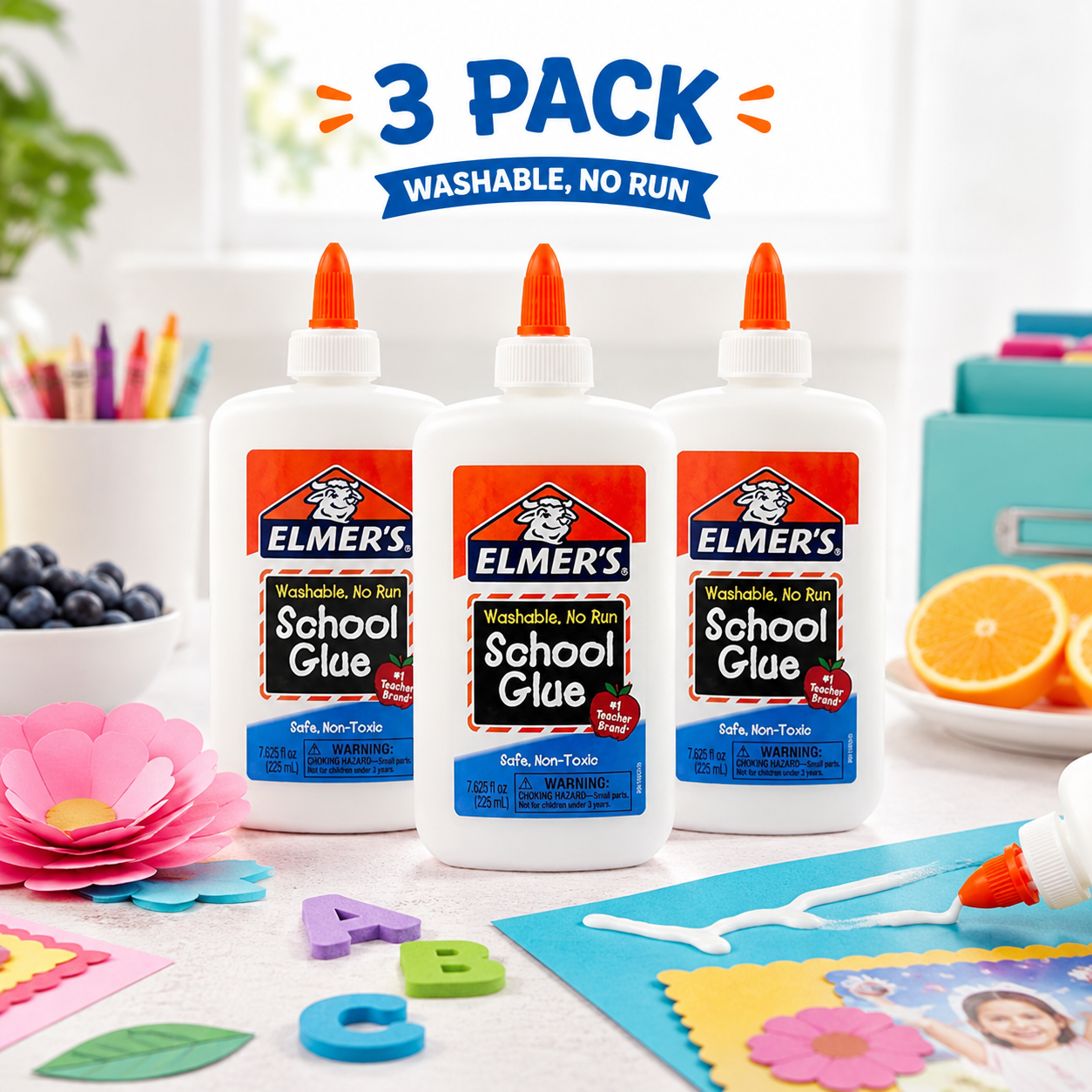 Elmer's School Glue White 7.63 oz
