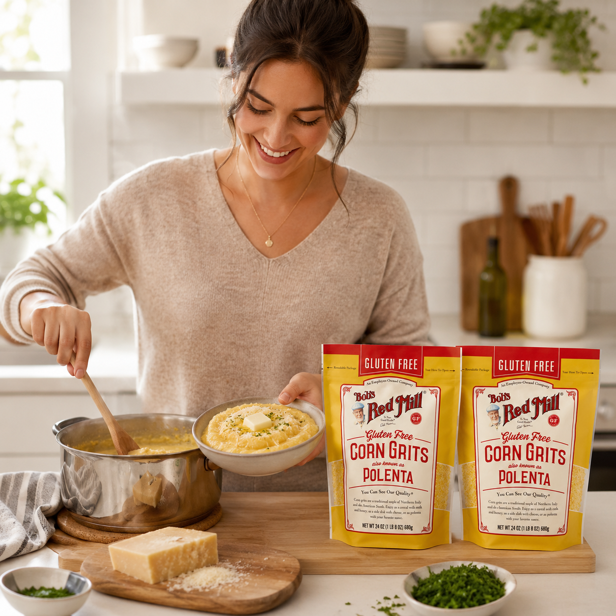 Bob's Red Mill Gluten Free Polenta Corn Grits 24 oz
