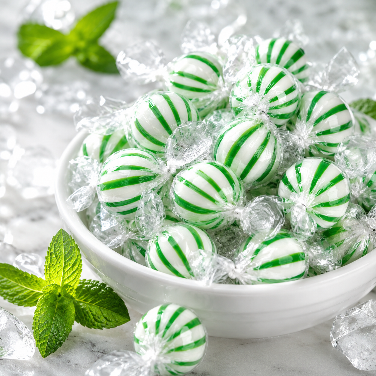 Colombina USA Jumbo Spearmint Balls Hard Candy 120 Pieces