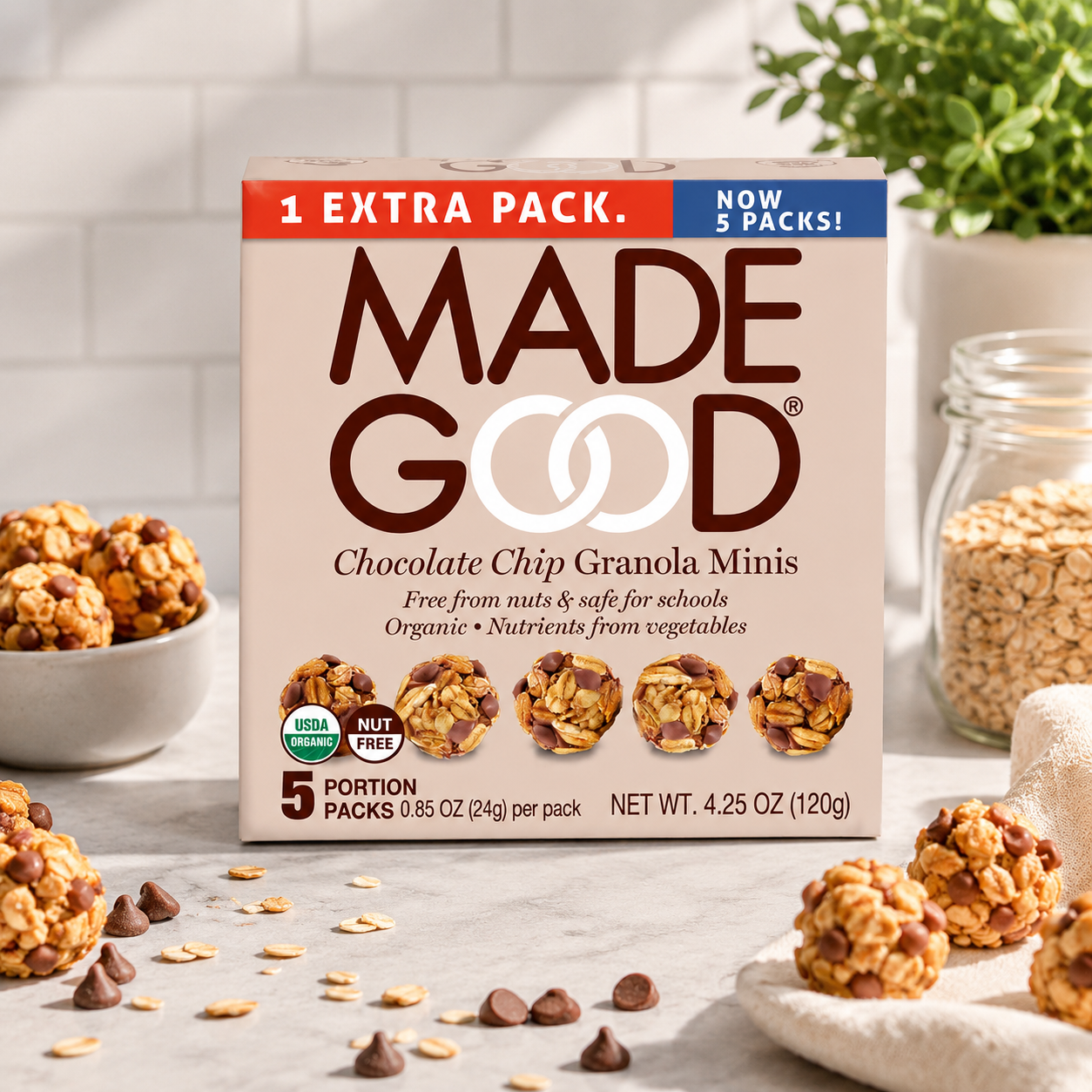 Made Good Granola Minis Chocolate Chip 24 gram