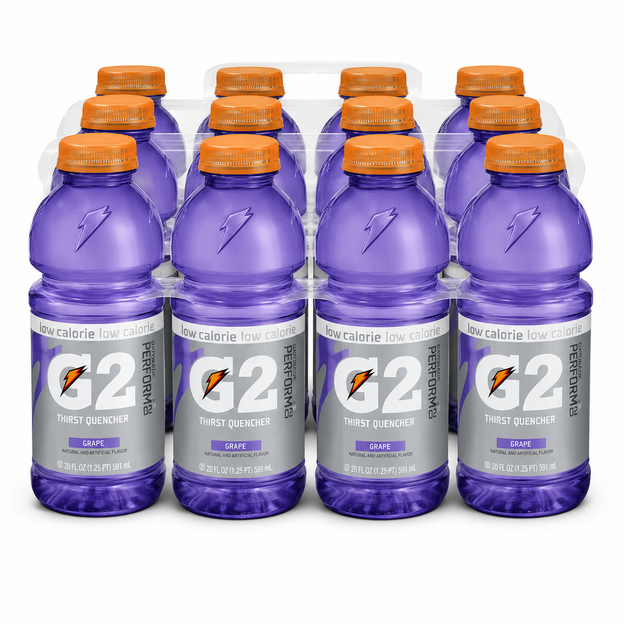 Gatorade G2 Sports Drink Grape Low Calorie 20-oz Bottles