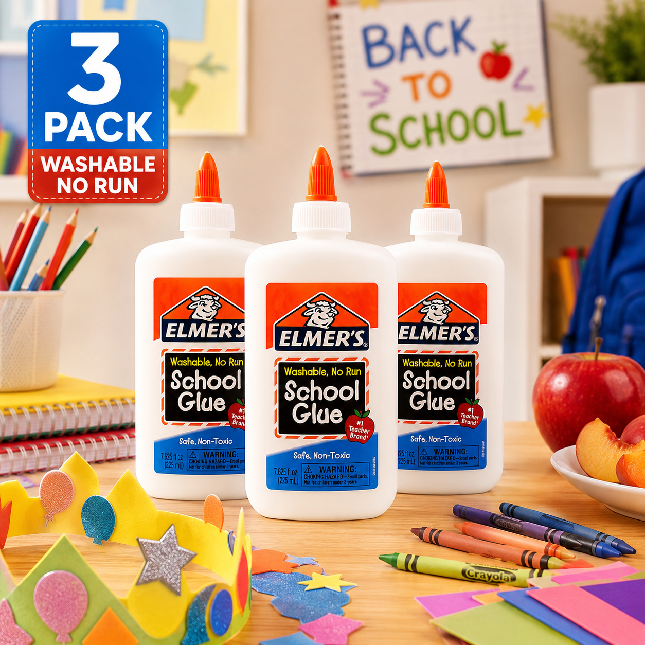 Elmer's School Glue White 7.63 oz