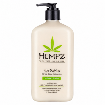 Hempz Age Defying Body Moisturizer 17 oz Pump 16.91 fl oz
