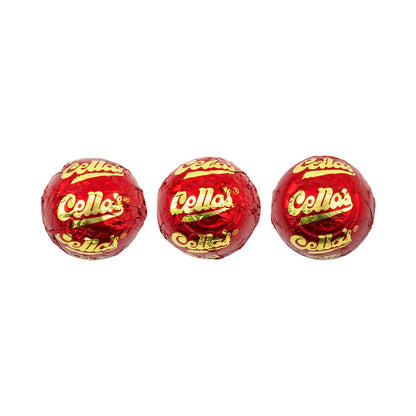 Cella's Dark Chocolate Covered Cherries Premium Cherry Cordial Candies Individually Wrapped 72-Count 2.25 Pounds