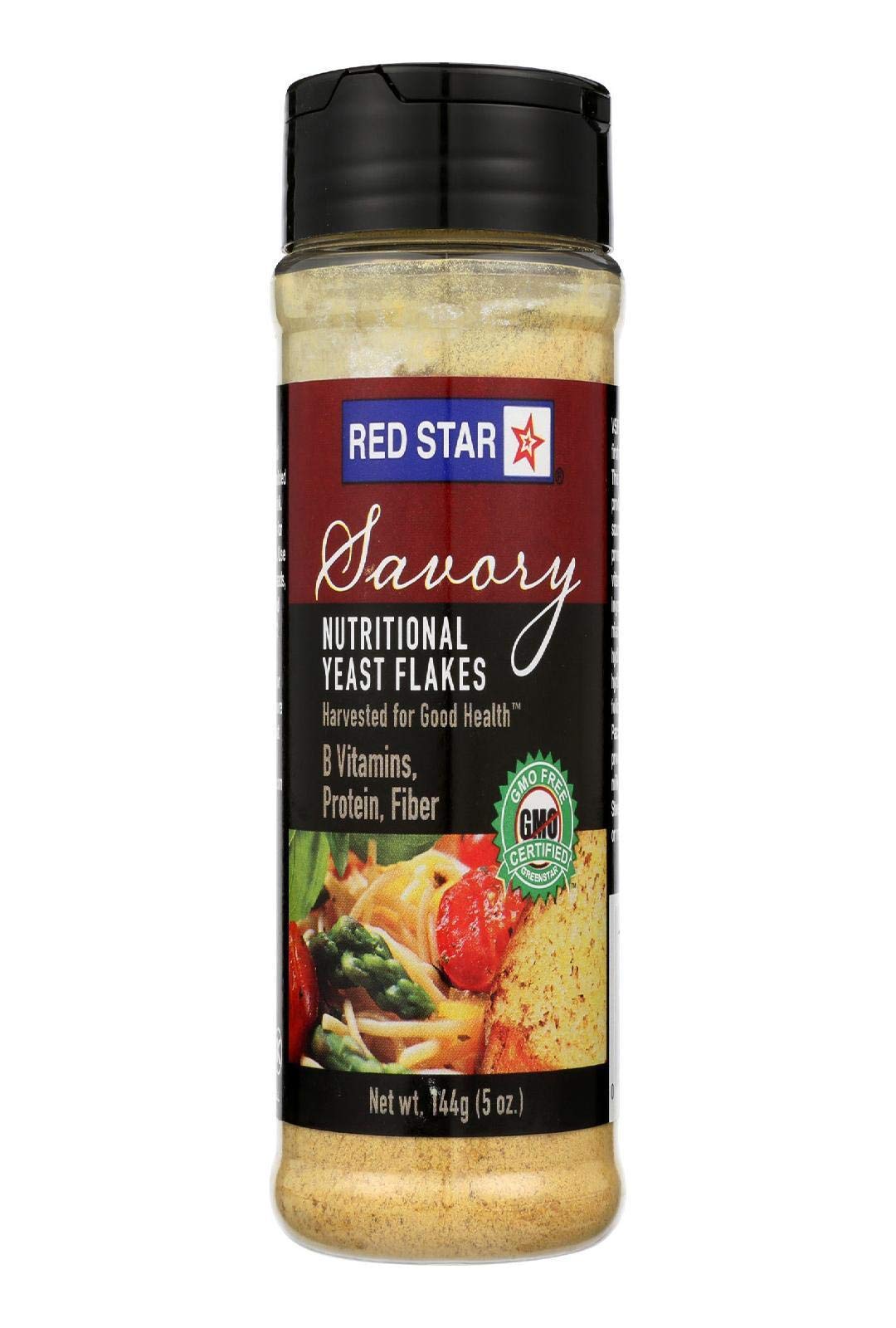 Red Star Nutritional Yeast Flakes Shaker Jar, 5 oz Red Star
