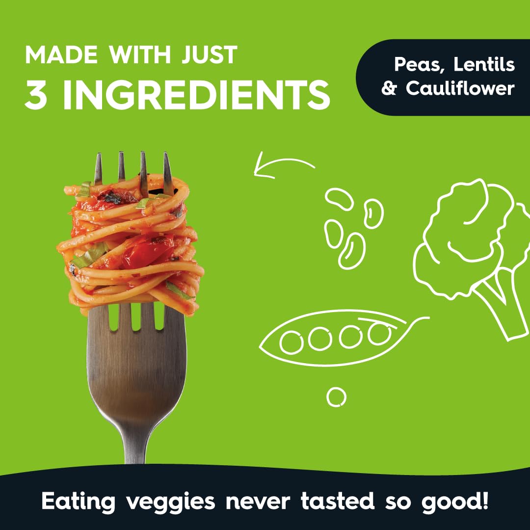 Veggiecraft Farms Spaghetti Pasta Thin Pasta Noodles Made with Cauliflower 8 Ounce