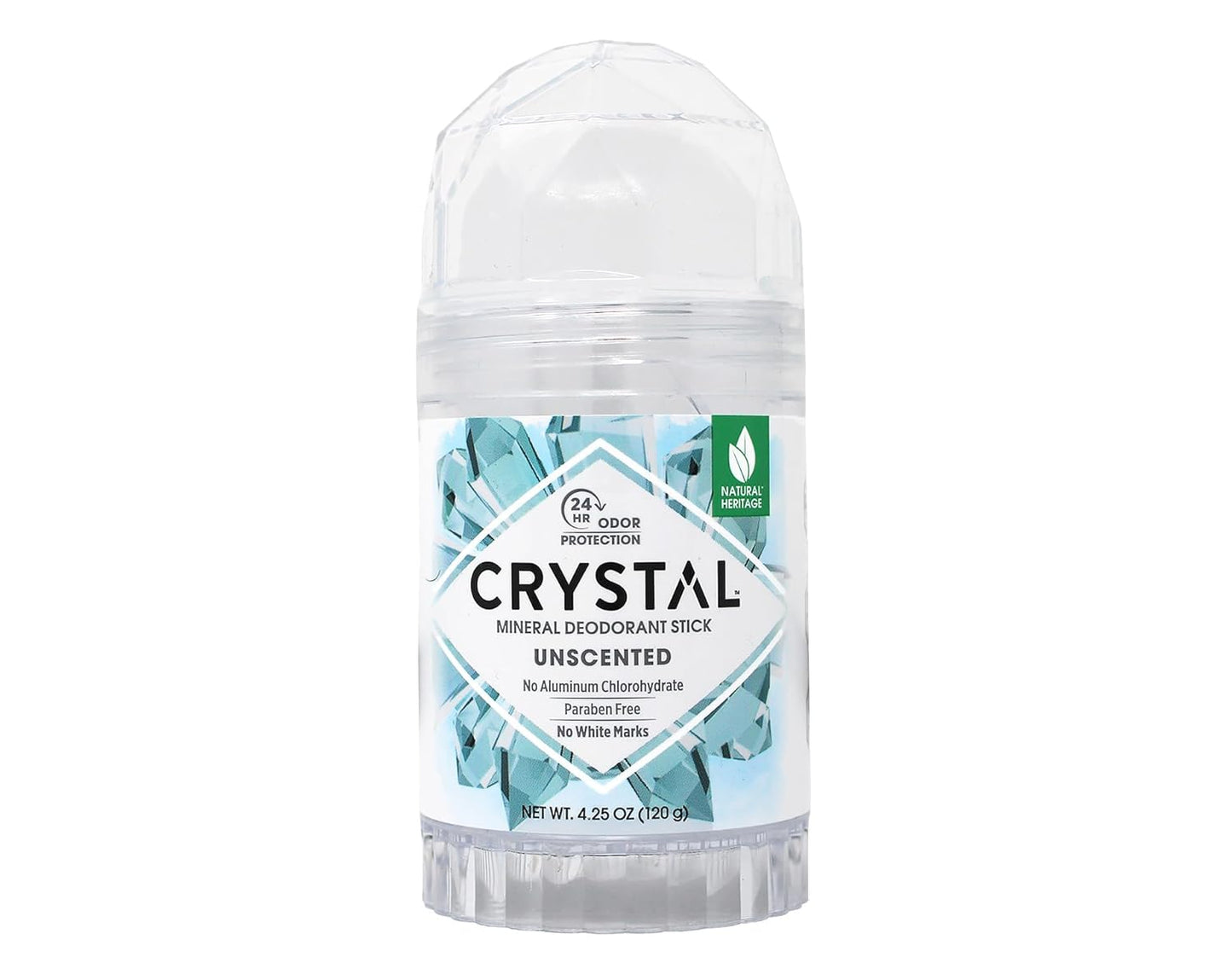 Crystal Essence Mineral Deodorant Stick Unscented 4.25 oz